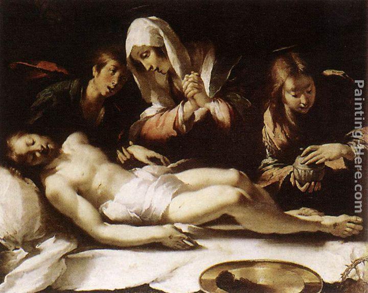 Bernardo Strozzi Lamentation over the Dead Christ